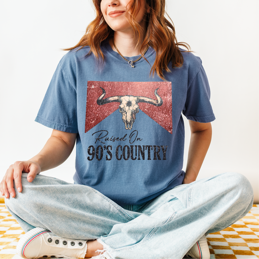Raised on 90's Country DTF Transfer
