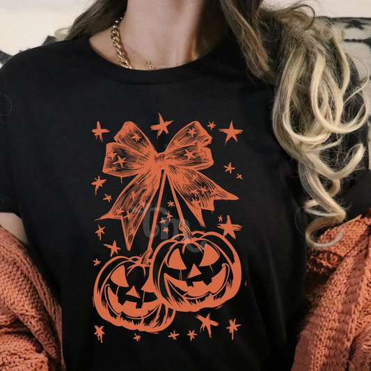 Jack-O-Lantern Cherries Graphic Tee