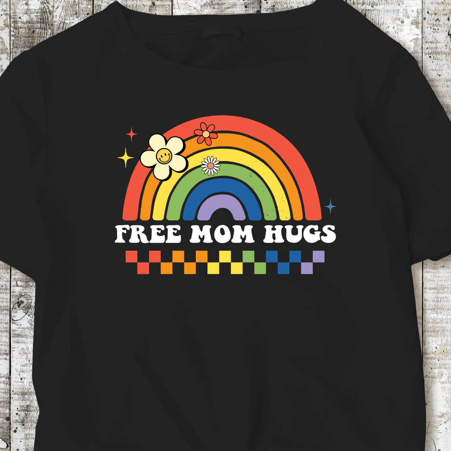 Free Mom Hugs DTF Transfer