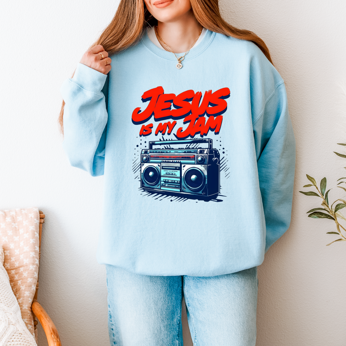 Jesus is my Jam DTF Transfer