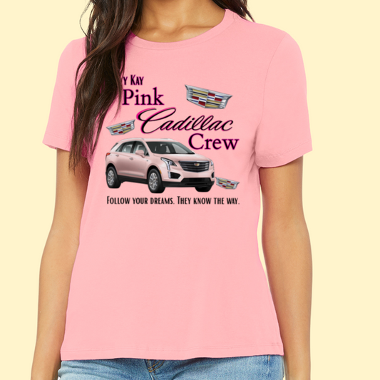 Pink Cadillac Custom Graphic Tee