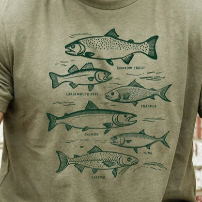 Popular Fish Graphic Tee