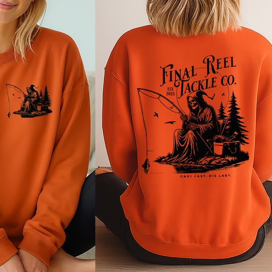 Final Reel Tackle Co. Screen Print