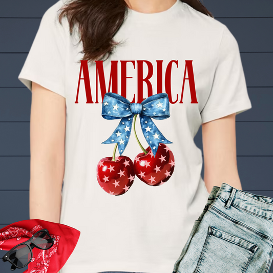 American Cherries Graphic Tee