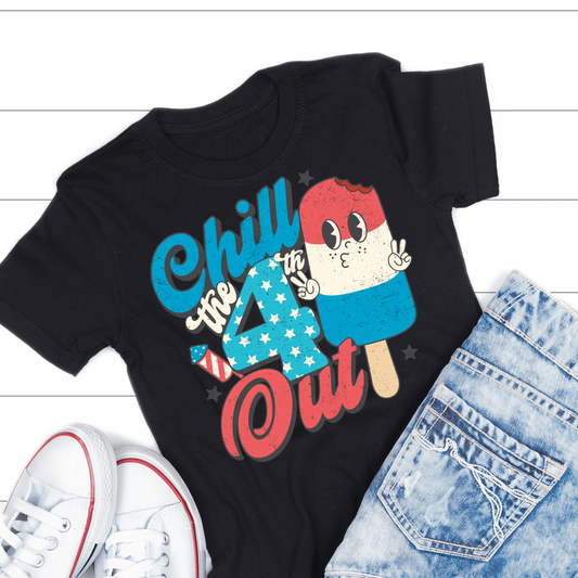 Chill The 4th Out Graphic Tee