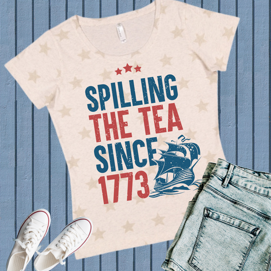 Spilling The Tea Graphic Tee