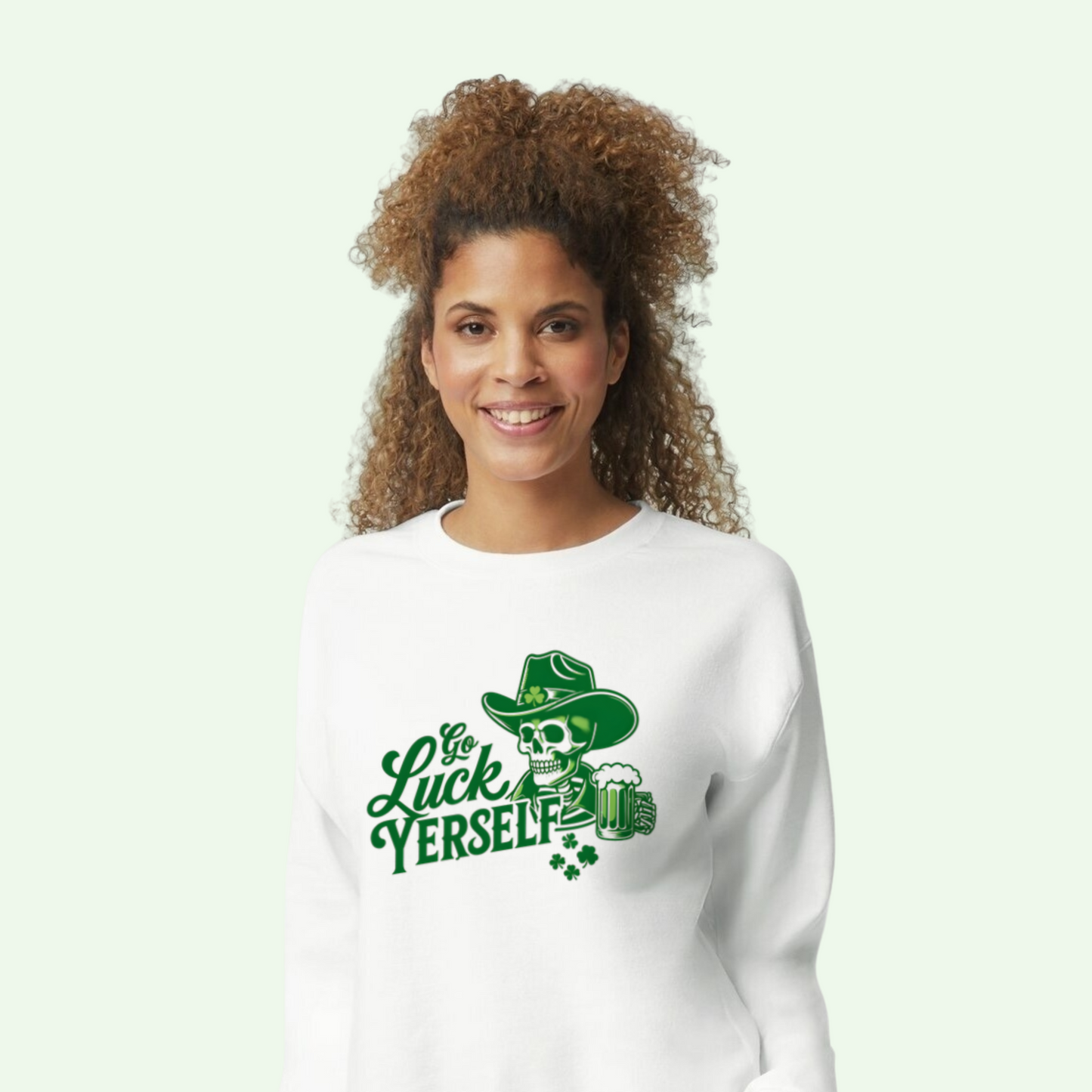 Go Luck Yerself DTF Transfer