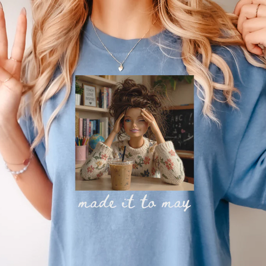 Made it Meme Clear Film Screen Print