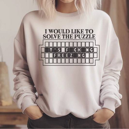 Solve The Puzzle Screen Print