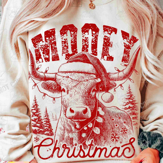 Mooey Christmas Graphic Tee