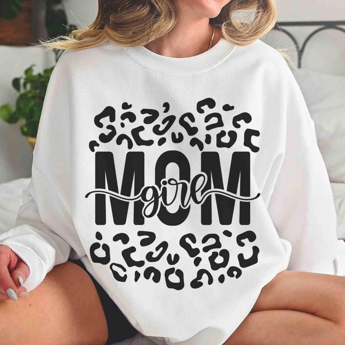 Girl Mom Animal Print DTF Transfer