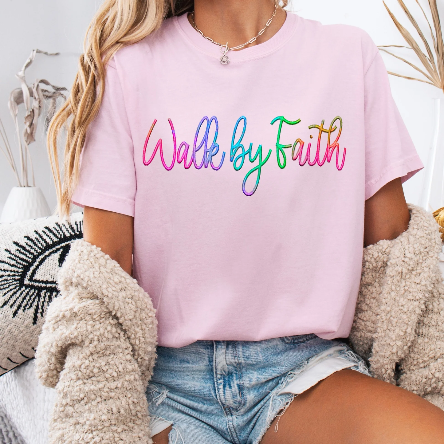 Walk By Faith Graphic Tee