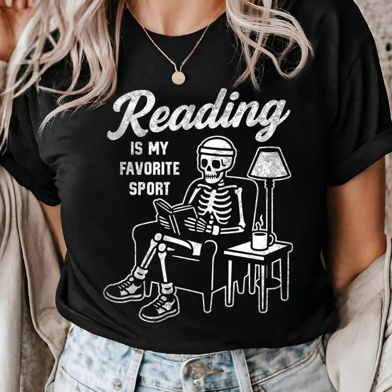 Reading is my favorite Sport Graphic Tee