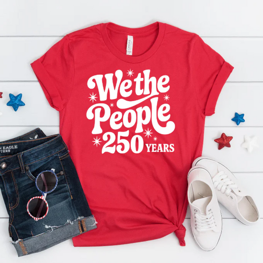 We The People Screen Print