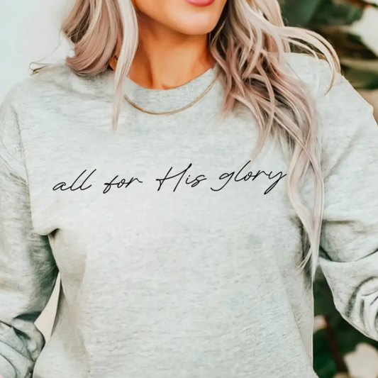 All For His Glory Graphic Tee