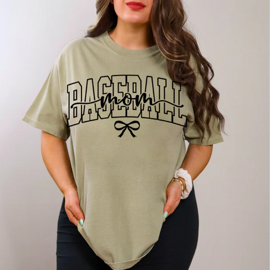 Baseball Mom Screen Print