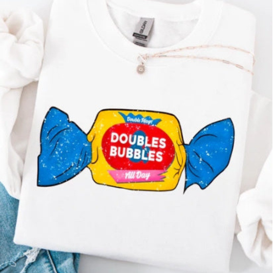 Doubles Bubbles DTF Transfer