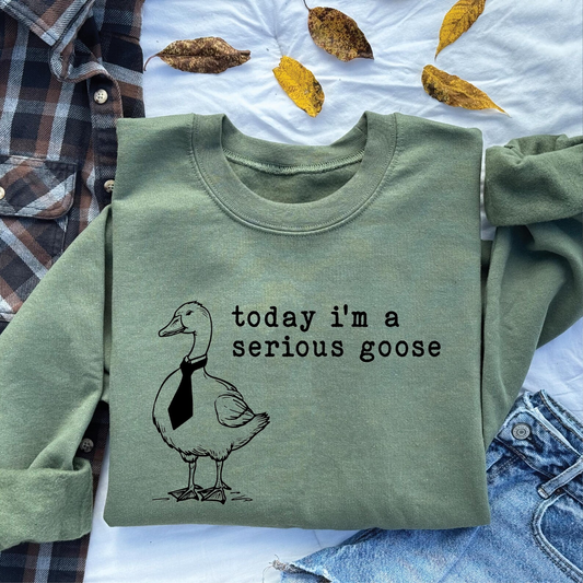 Today I'm a Serious Goose Graphic Tee
