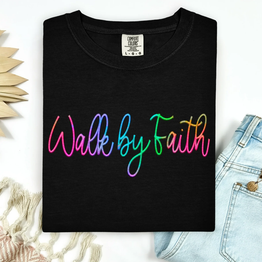 Walk by Faith DTF Transfer