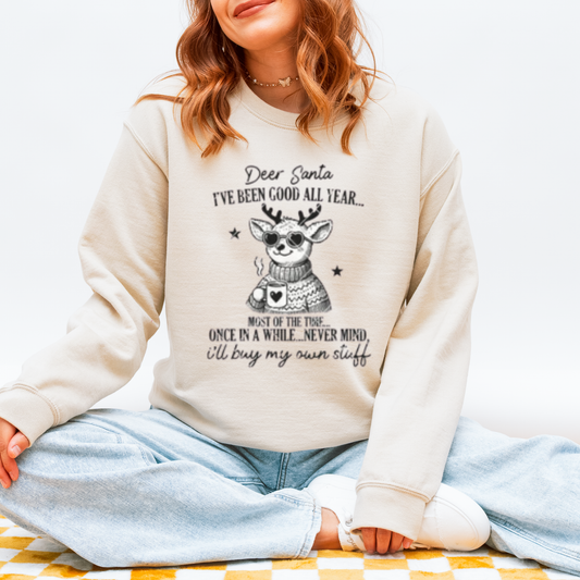 Dear Santa, I've Been Good All Year Graphic Tee