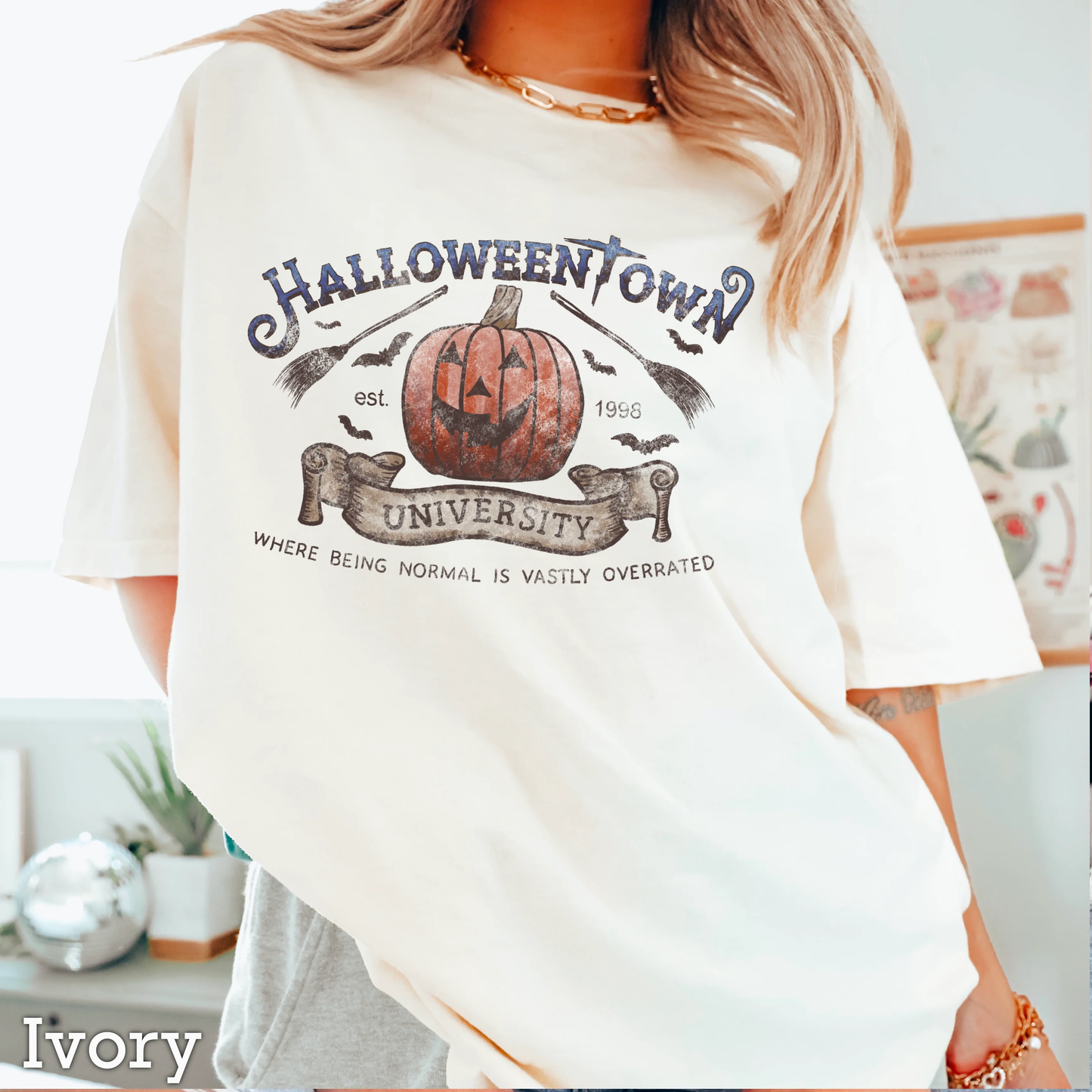 Halloween University Graphic Tee