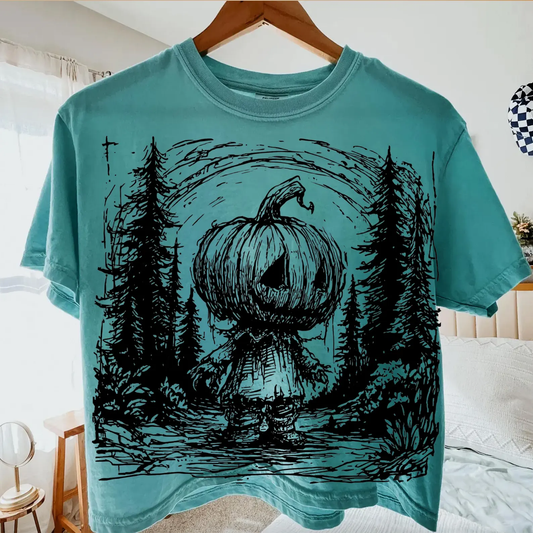 Haunted Pumpkin Graphic Tee