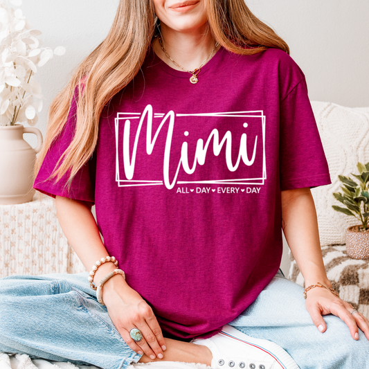 Mimi WHITE INK DTF Transfer