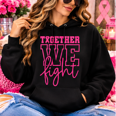Together We Fight DTF Transfer Shirt